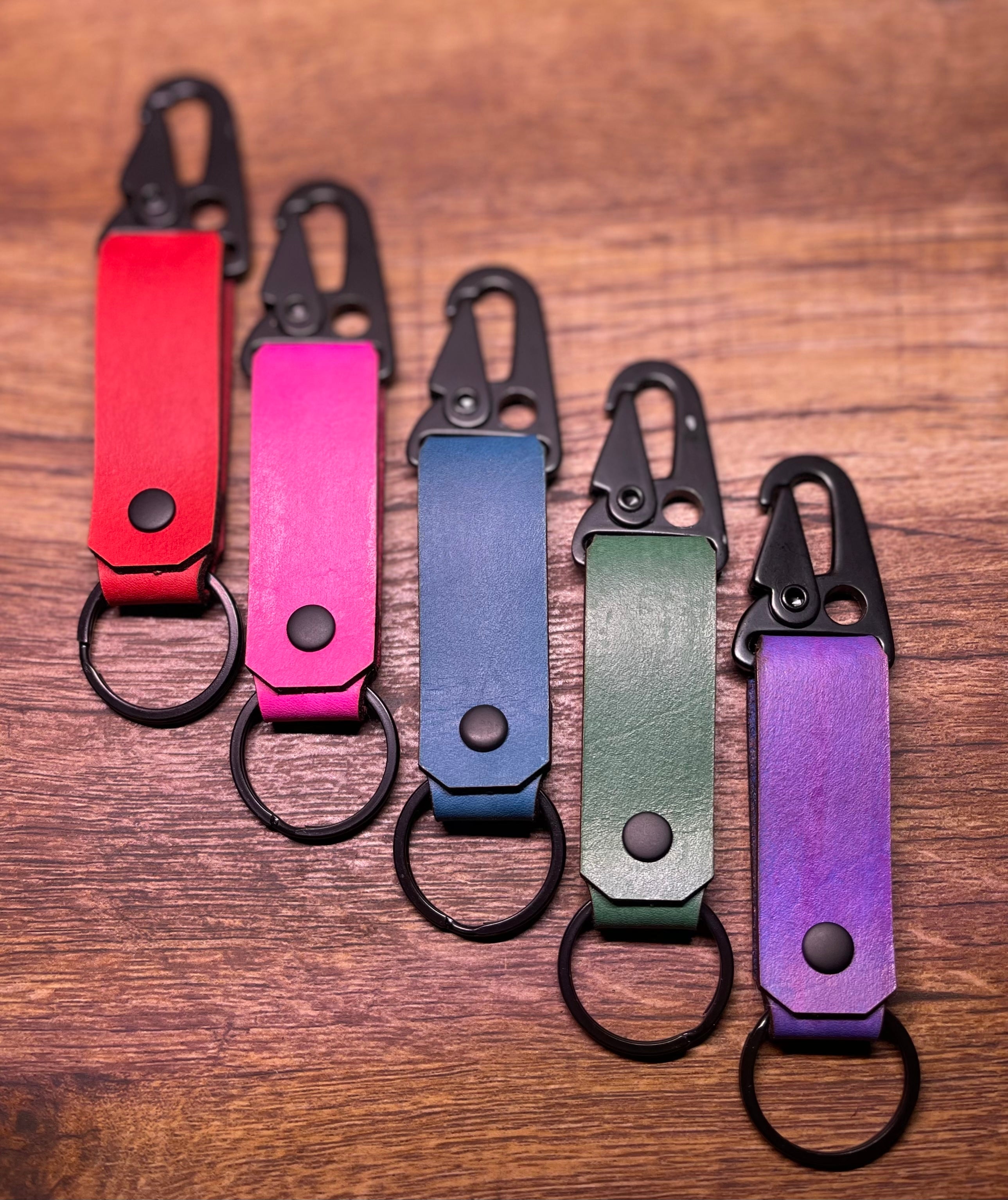 Custom Leather Keychains