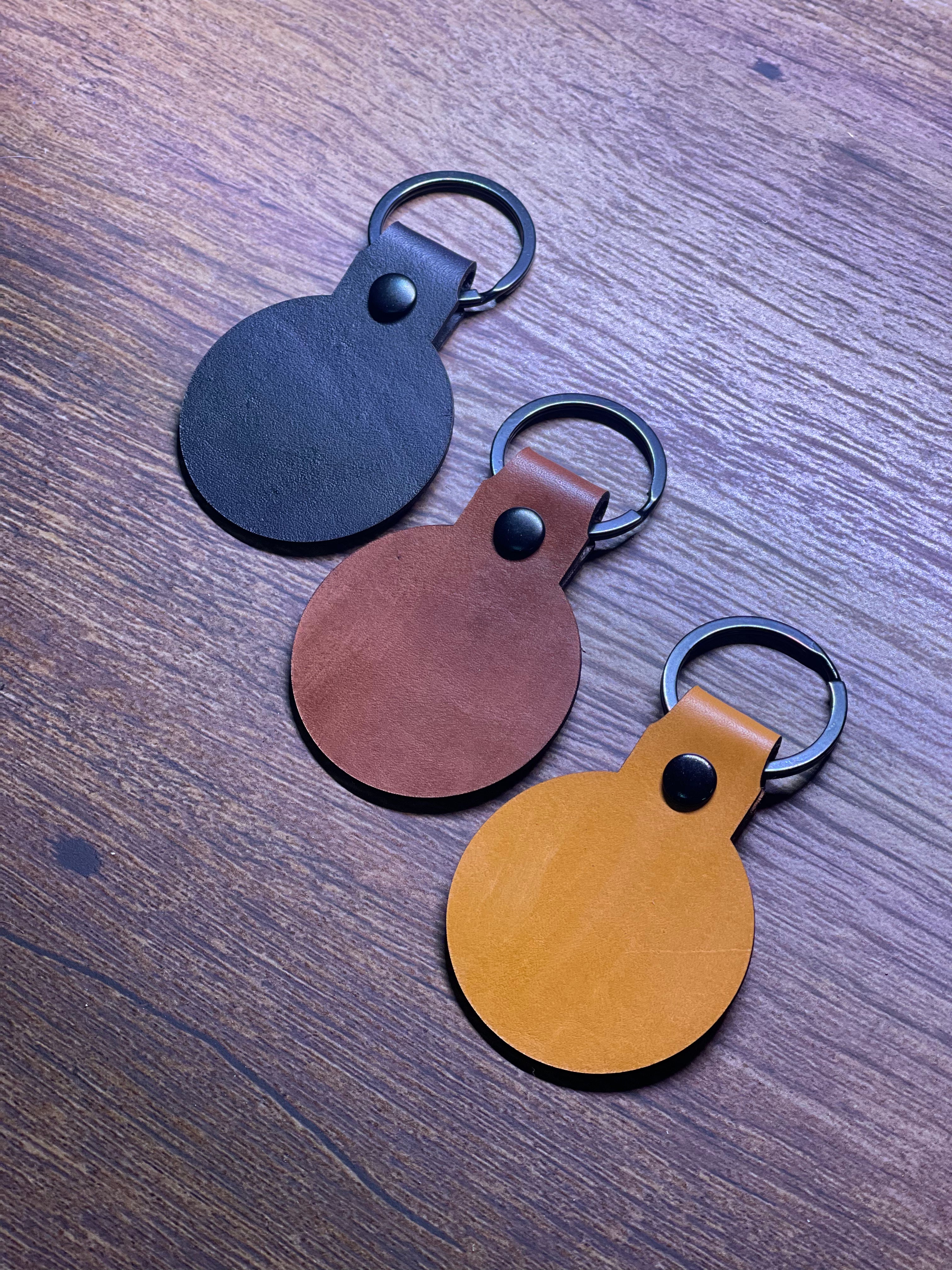 Custom Leather Keychains